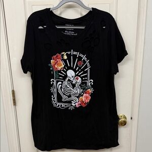 Torrid Deconstructed Vintage Forever Collage Tee: 1